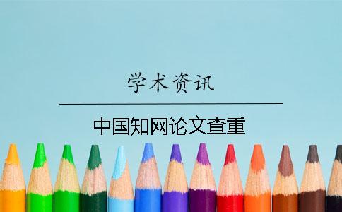 中國學術論文查重